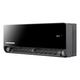 Aparat de aer conditionat Heinner BlackPearl 12000 BTU Wi-Fi, Clasa A+++/A++, functie Super Ionizare, Breeze away, Active clean, panou negru oglinda, HAC-BP12WIFI-BK