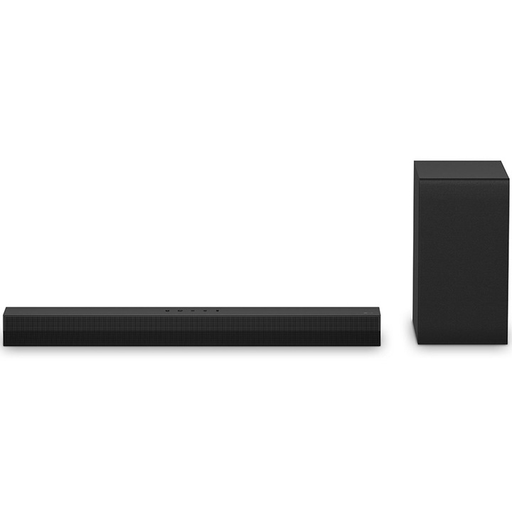 Soundbar LG S40T, 2.1, 300W, Subwoofer Wireless, Bluetooth, HDMI, USB, Черен