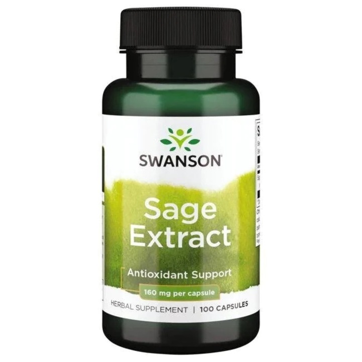 Extract de Salvie Swanson, 160mg, 100 capsule