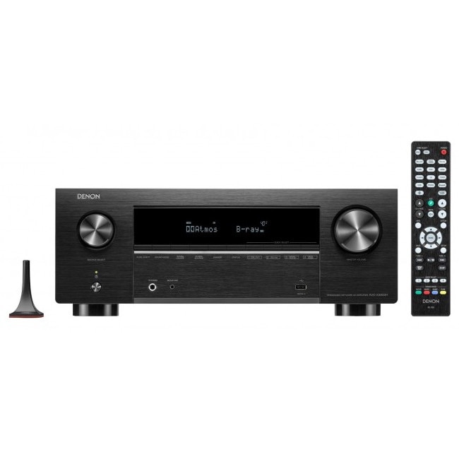 Receiver Denon AVR-X2200W, 7.2 canale, 4K, Wi-Fi, Bluetooth Negru