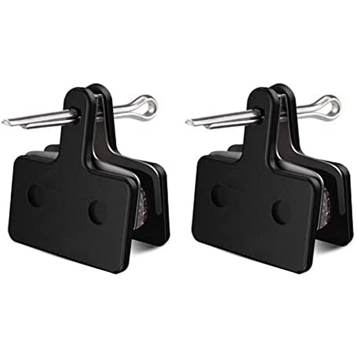 Tektro Shimano kerékpár fékbetétek, szett, tárcsafékekhez, színes.