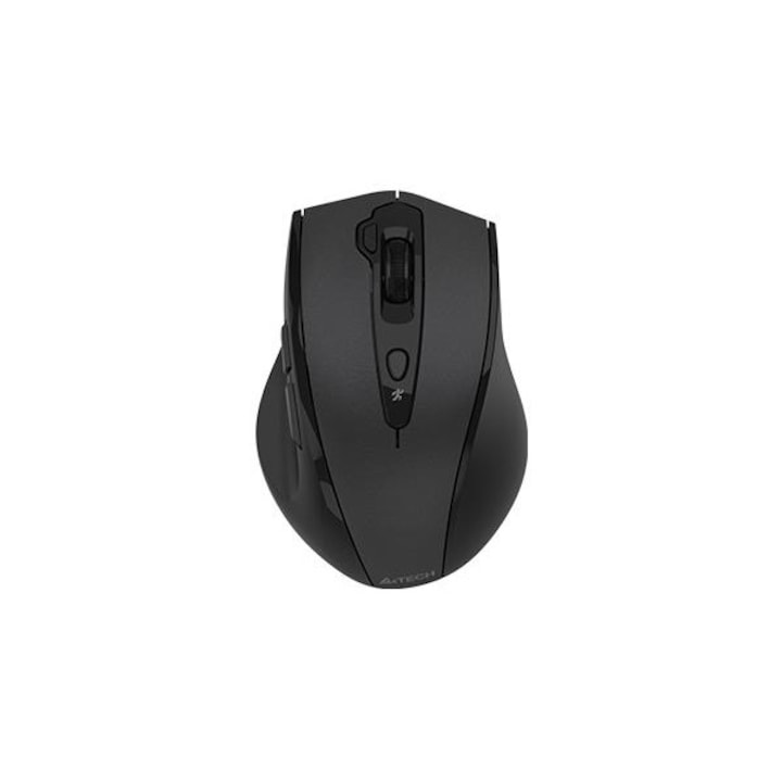 Мишка Безжична оптична мишка A4tech G7-810S AIR2, Безшумна, 2.4 GHz, Черна G7-810S-AIR2