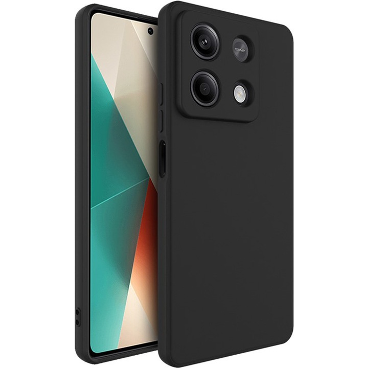 Силиконов кейс TA TECH ARMOR за Xiaomi Redmi Note 13R Pro, Черен