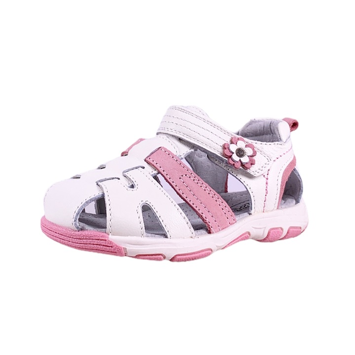 Детски сандали Chippo Kids 923881-2 15-370, 25-30, Естествена кожа, Бял, Размер 25, 15.5 см