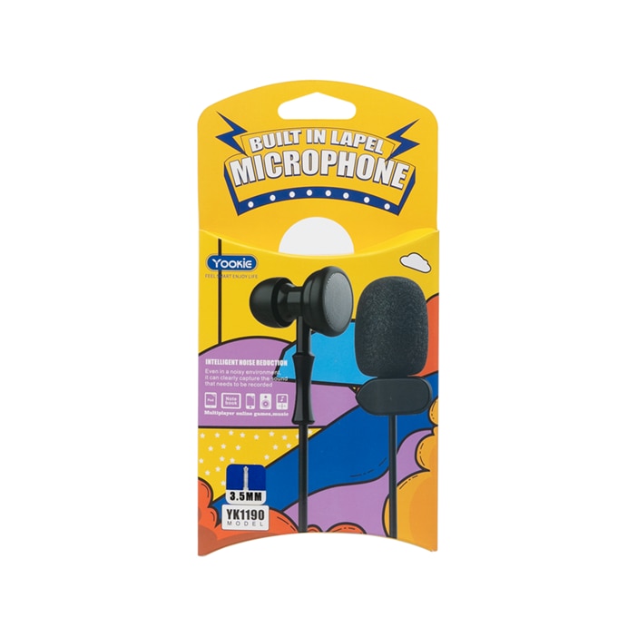 Casti cu fir, Stereo, Negru