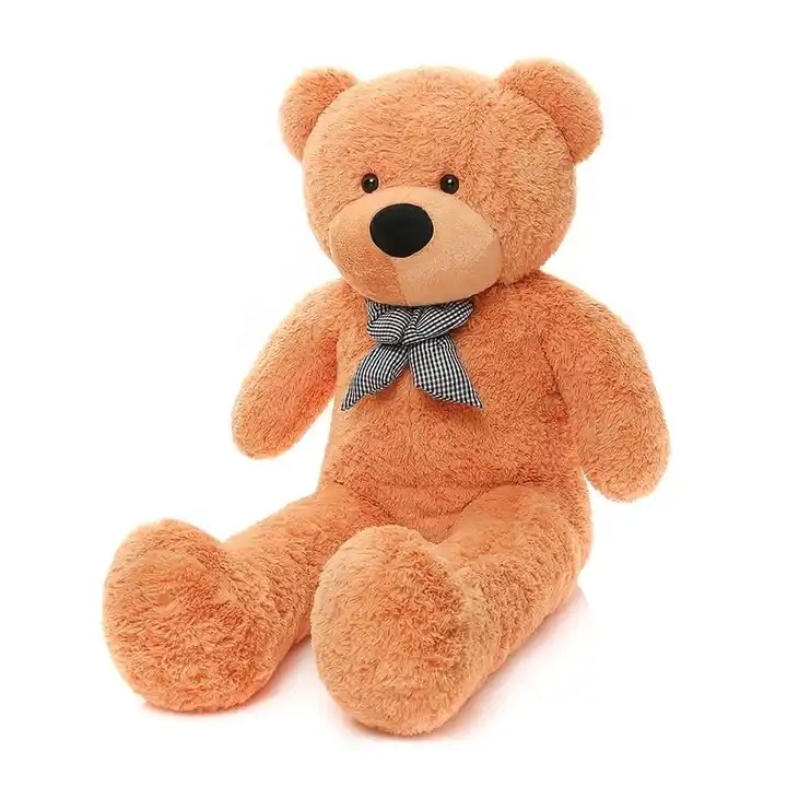 Плюшена играчка ТЕА, Мечок гигант, светло кафяв, 150 см