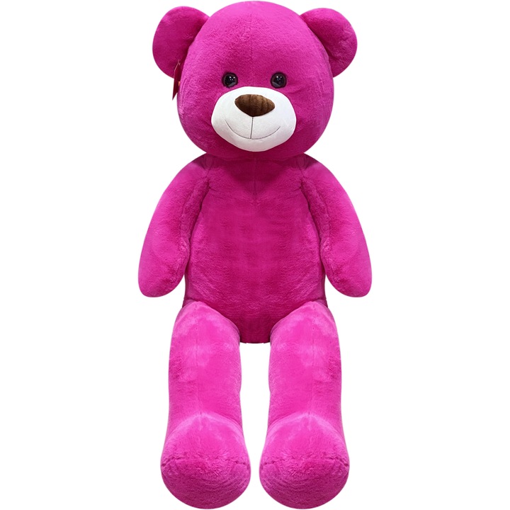 Плюшена играчка ТЕА, Мечок гигант, цикламен, 130 см