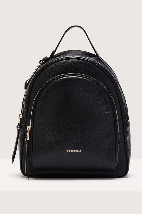 COCCINELLE, Кожена раница Malory, Черен