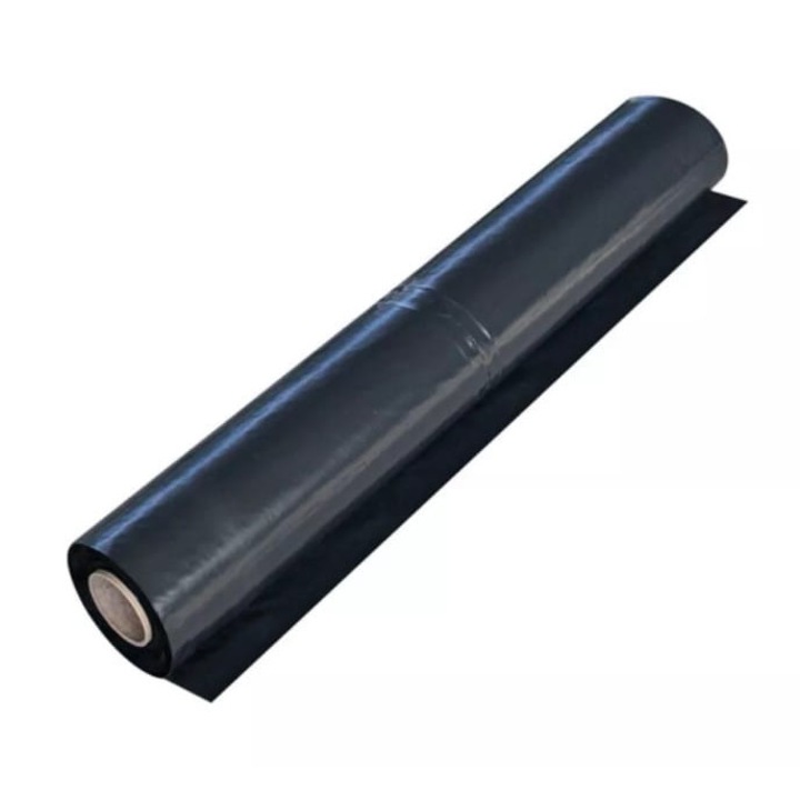 Secco, Изолационно фолио, Полиетилен, 0.2 mm, 4x25m, Черно