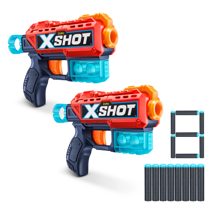 X-shot blaster combo excel kickback, 8 proiectile