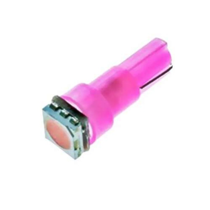 Led auto, GyafiTuning, T5 smd 5050, bord, led roz, W1.2W