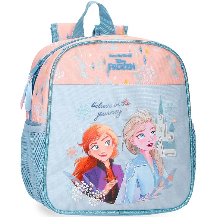 Ученическа раница Disney Frozen Believe in the Journey, За момиче, За детска градна, Многоцветен, 21x25x10 см