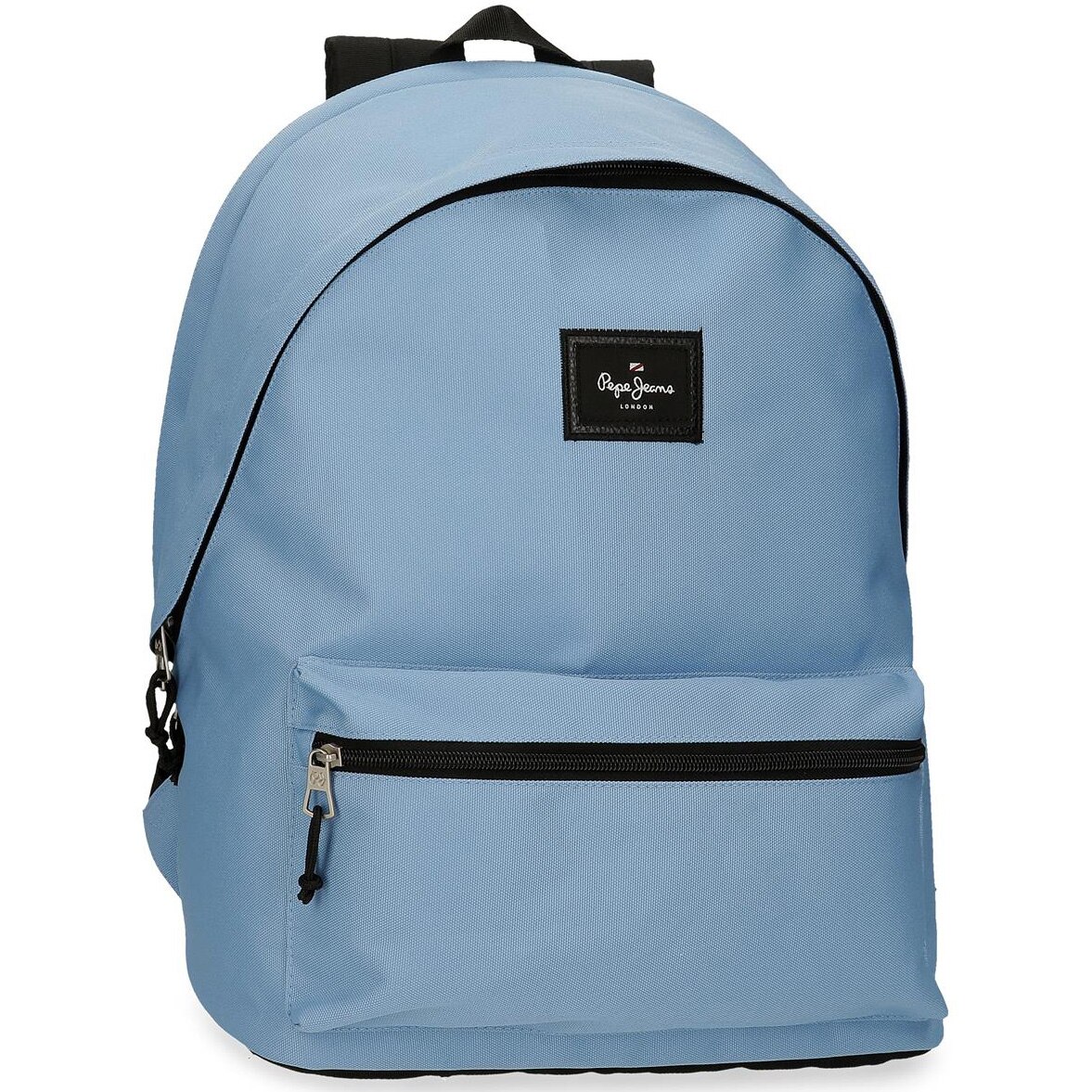 Rucsac casual, Pepe Jeans Aris Colorful, 2 compartimente, buzunare laptop/tableta, albastru deschis, 31x44x15 cm