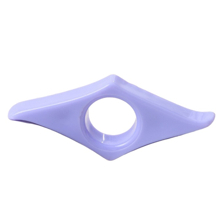 Suport Deget pentru Carte, Semn de Carte, Plastic, Usor de folosit, Pentru Cititori Pasionati, enkourakoko®, lila