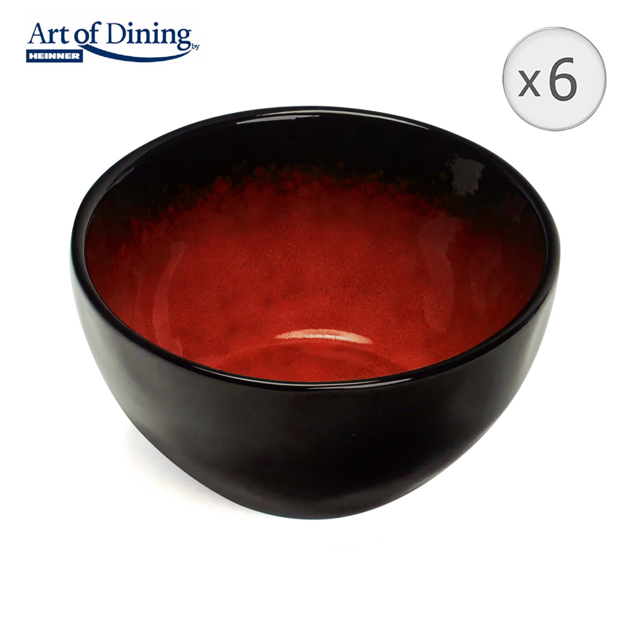 LEONARDO HOME Matera Piattino In Ceramica – Set Da 4 Pezzi, Ø 11 Cm, Colore Antracite, Fatto A Mano - 2
