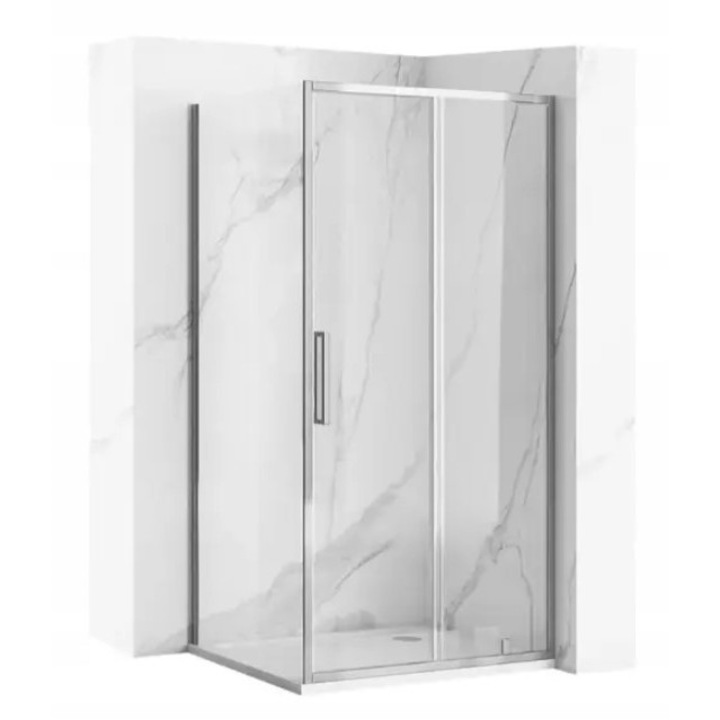 Cabina de dus Rea 90x100 cm Glisante Rapid Slide