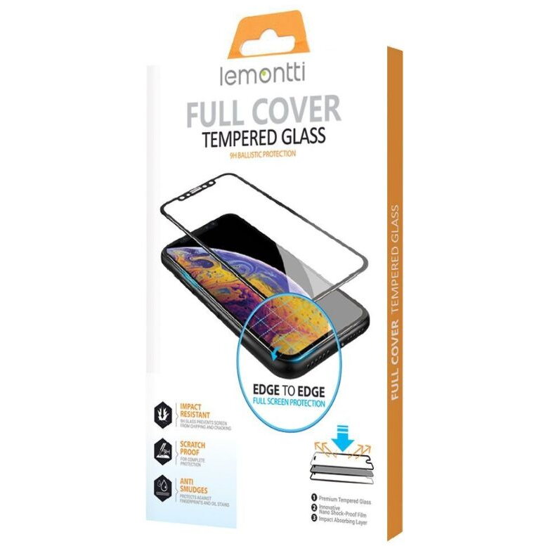 Folie sticla Lemontti, full fit, compatibil cu Honor Magic4 Lite, neagra