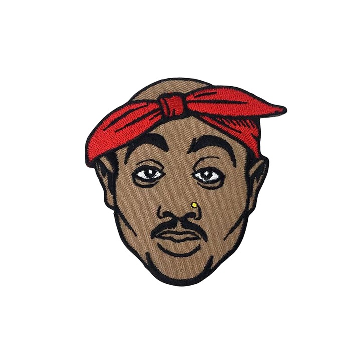 Petic textil Tupac, 8 cm x 7.8 cm, INOVATIX