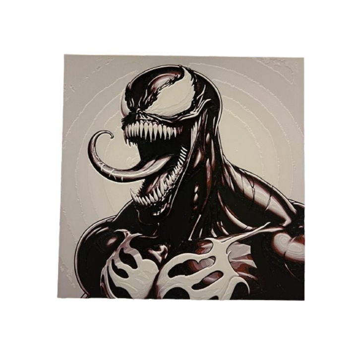 Tablou 3d, Venom Hueforge, vnm2-20x20