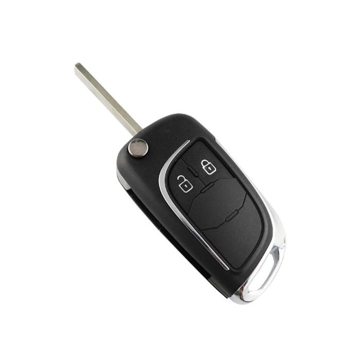 Carcasa cheie Topautochei® compatibila cu Chevrolet Cruze, Opel Astra H, Corsa D, Opel Astra J, Insignia conversie catre stilul modern, 2 butoane