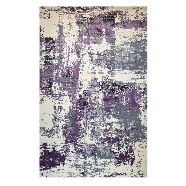 Covor Milano, crem/ lila, 200x290