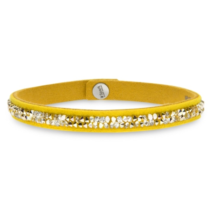 Bratara dama, Spark, Cristale, 18cm, Galben