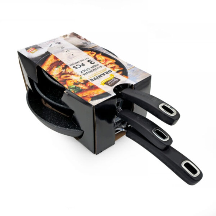 Baker's Secret DA00960 Baker's Secret - serpenyő szett - 18 + 22 + 26 cm