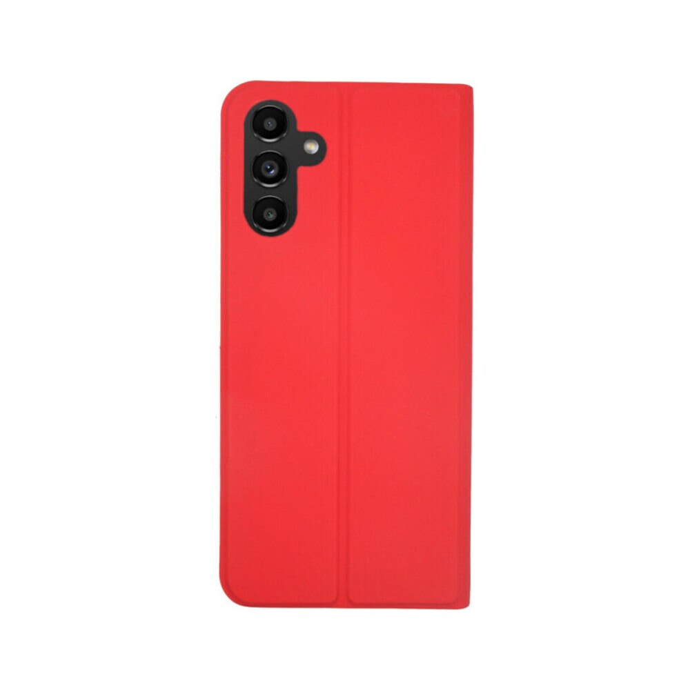 Husa de protectie tip carte CENTO Soho compatibila cu Samsung A16 Rosu Premium, Inchidere magnetica, Protectie Sporita, Anti soc, Anti zgarieturi, Functie de stand