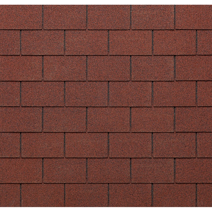 Битумни шиндли TEGOLA, червени, 2,32 м2