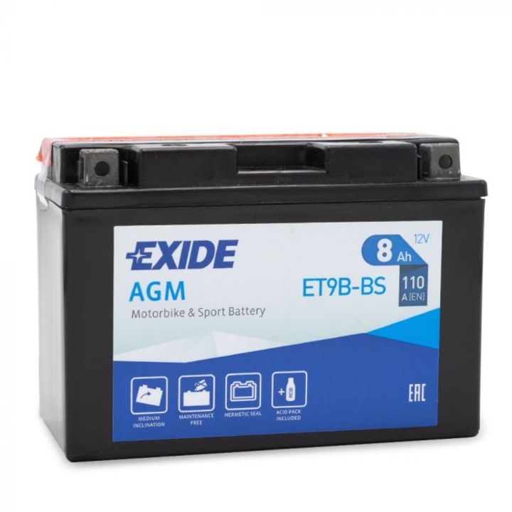 Автомобилен акумулатор Exide 8Ah 12V 110A
