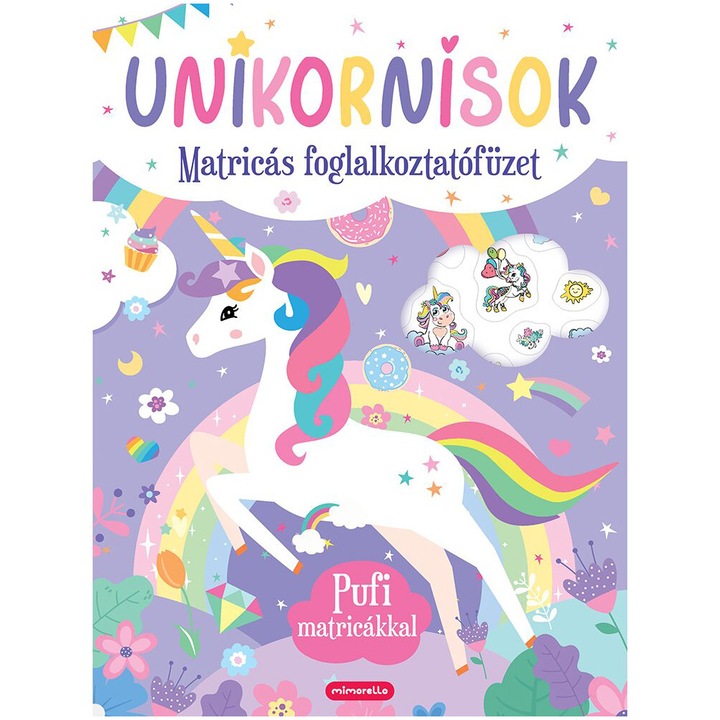 Kreativ - Unikornisok - Matricás foglalkoztatófüzet