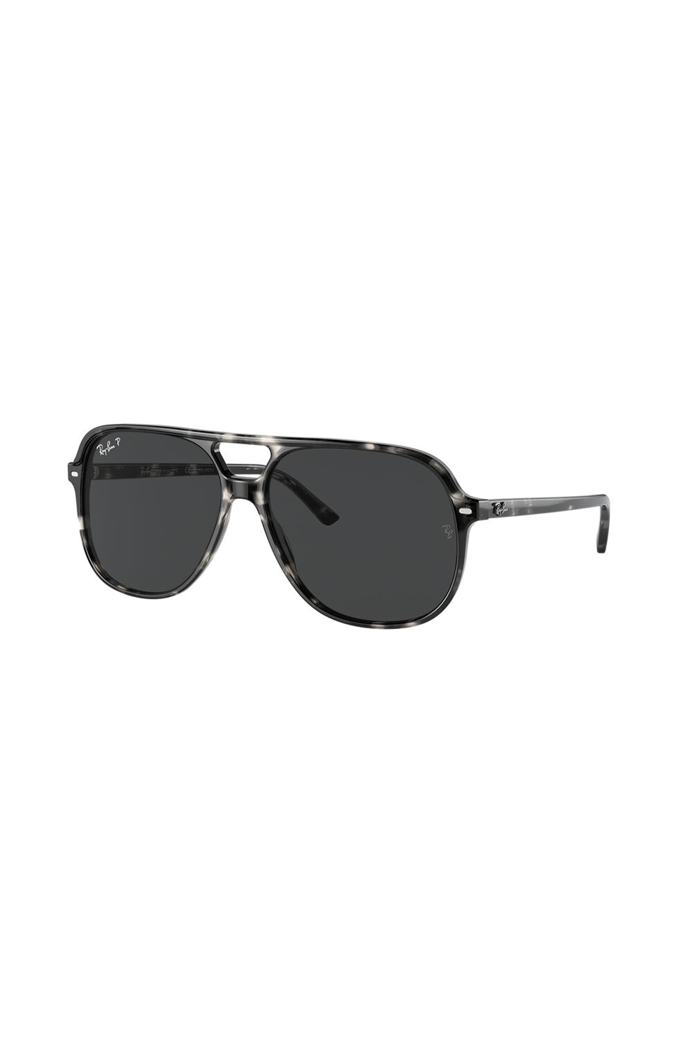 Ray-Ban, Ochelari de soare patrati unisex cu lentile polarizate Bill, Negru, Gri, 60-14-145