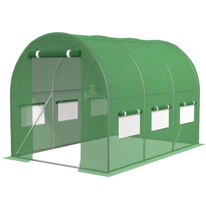 Folie Tunel de Gradina John Green, UV, 2x3x2m, Verde