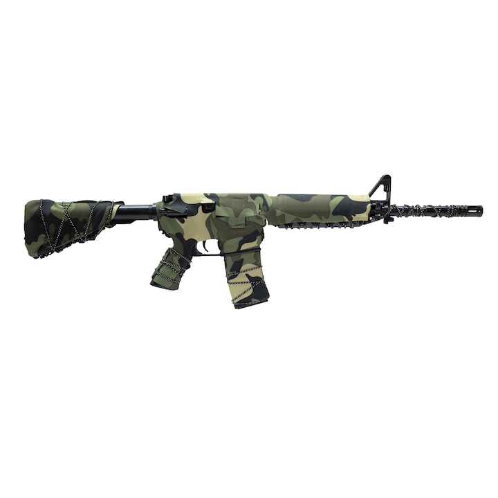 Husa detasabila airsoft replica M4 series - Jungle Cammo