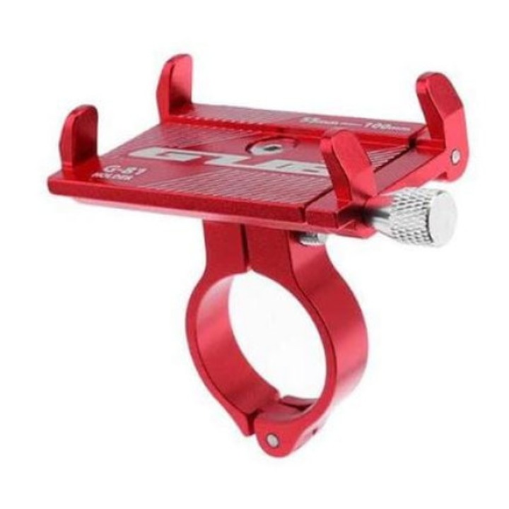 Suport telefon GUB, pentru trotinete electrice Xiaomi, aluminiu, rosu