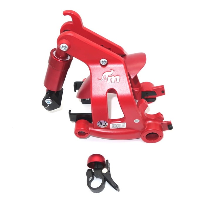 Monorim MR-RR V3 hátsó lengéscsillapító teljes készlet, Xiaomi M365/PRO/1S-hez, piros