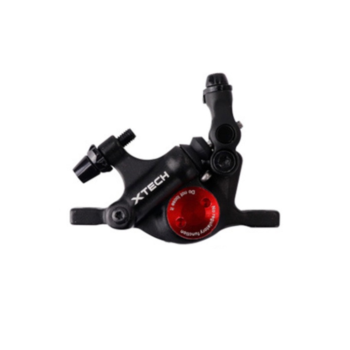 Set frana complet Zoom HB-100 pentru Xiaomi M365/M187, negru, compatibil discuri 120/140mm