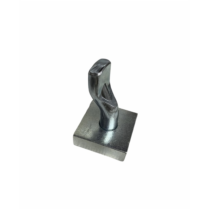 Pivot balama pentru porti batante, placa 60x60x20 mm, Ø20 mm, otel, AVI-2766