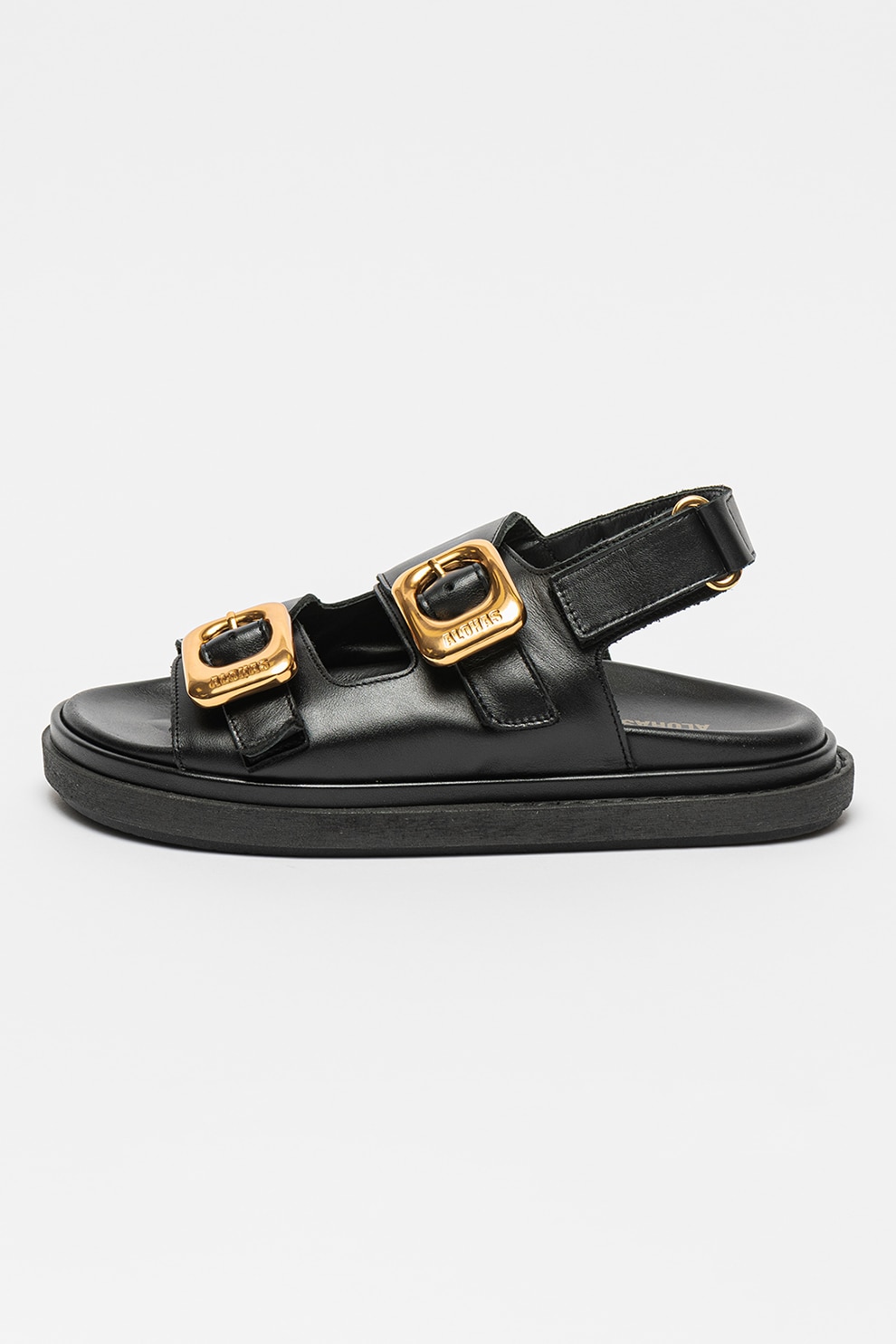 ALOHAS, Sandale de piele Daria, Negru, 40