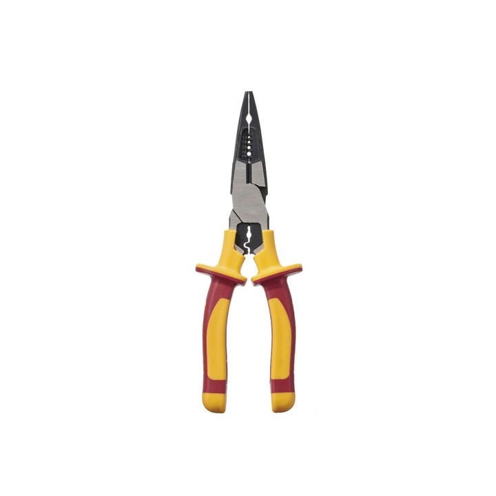 Cleste electrician multifunctional VDE 1000v PARKSIDE premium, stripare, sertizare, taiere, rasucire si prindere