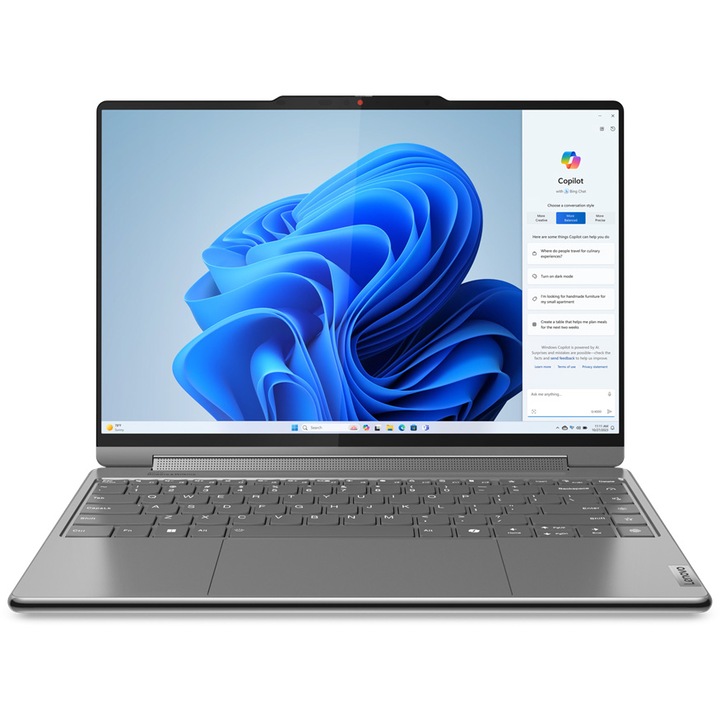 Lenovo Yoga Pro 7 14IMH9 ULT5 14,5" 2,5K laptop, Intel® Core™ Ultra 5 125H, 16GB, 512GB SSD, Intel® Arc™ Graphics, FreeDOS, Magyar billentyűzet, Szürke
