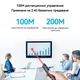 Безжичен презентатор с червен лазер, дистанционно PPT управление, Type-C интерфейс, черен