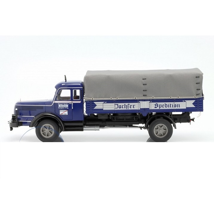 Krupp Titan SWL 80 platós teherautó Dachser ponyvával 1950-54