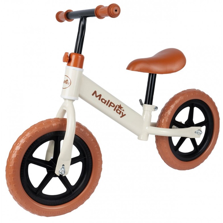 Futóbicikli krém-barna méret: 10"