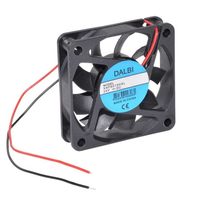 Ventilator Axial 24V, 60x60x15 mm, Tip Cooler, 2.4W