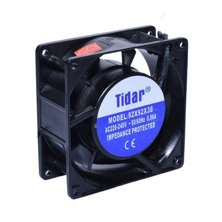 Ventilator 220V, 92x92x38 mm, 11W