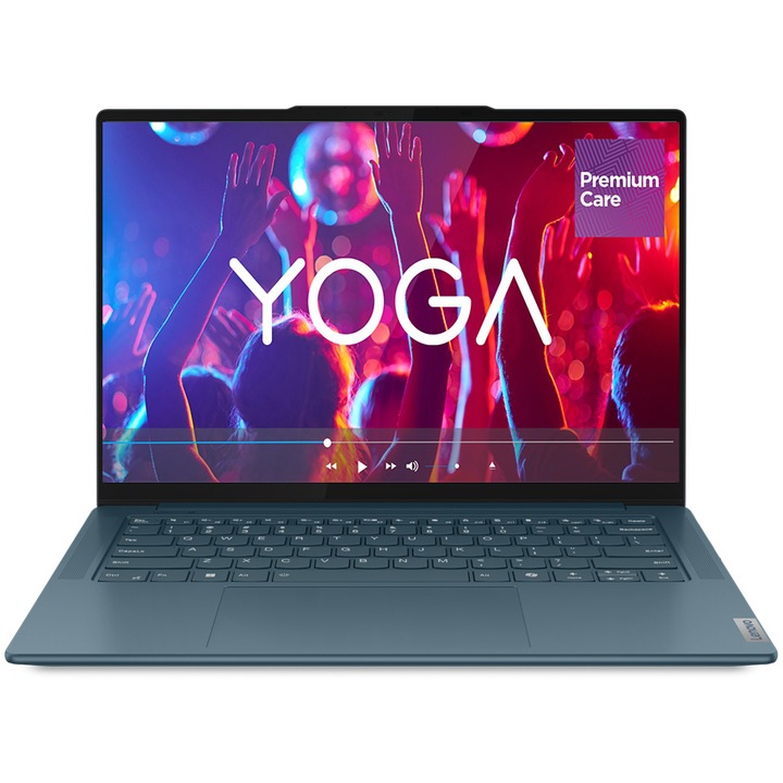 Лаптоп Lenovo Yoga Pro 7 14AHP9, AMD Ryzen™ 7 8845HS, 14.5", 3K, IPS, 120Hz, 16GB LPDDR5x, 1TB SSD, AMD Radeon™ 780M Graphics, No OS