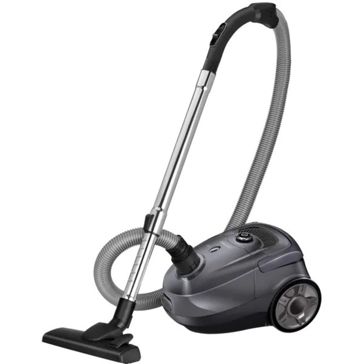 Прахосмукачка, MPM MOD-52 850 W, Суха, С торба за прах, HEPA, 2 l Черна