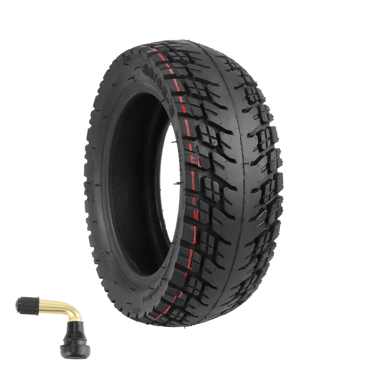 Cauciuc off-road, Ulip 80/65-6", neagra, cu ventil, set 1 buc.