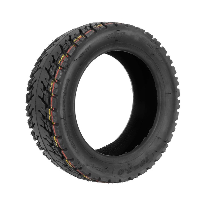 Гел гума, ULIP, 10x3-6", вентил за Techlife X7/Zero 10x/Kugoo M4/M4 PRO